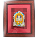 999 Pure Silver Lord Ganesha Mural – 11-inch Tall Frame