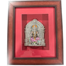 999 Pure Silver Lord Ganesha Mural – 11-inch Tall Frame