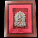 999 Pure Silver Lord Ganesha Mural – 11-inch Tall Frame