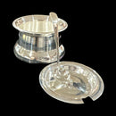 999 Pure Silver Hallmarked Oil / Ghee Pot Set