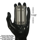 999 Pure Silver Hallmarked Designer Glass - Style