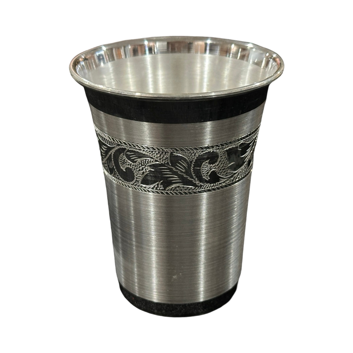 999 Pure Silver Hallmarked Designer Glass - Style#05