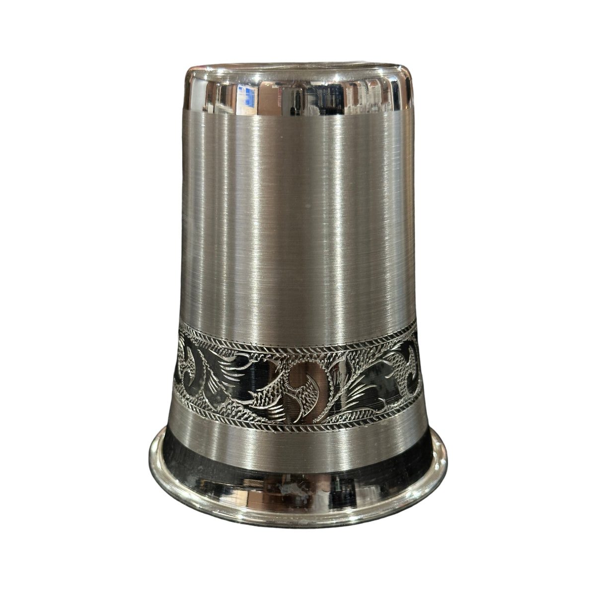 999 Pure Silver Hallmarked Designer Glass - Style#05