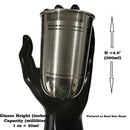 999 Pure Silver Glass - Style