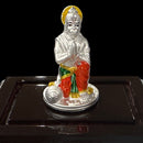 999 Pure Silver Lord Hanuman 2.0-inch Tall Idol / Statue / Murthi (Figurine