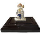 999 Pure Silver Lord Hanuman 2.0-inch Tall Idol / Statue / Murthi (Figurine