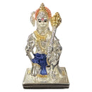 999 Pure Silver Lord Hanuman 2.0-inch Tall Idol / Statue / Murthi (Figurine