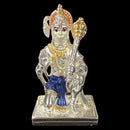 999 Pure Silver Lord Hanuman 2.0-inch Tall Idol / Statue / Murthi (Figurine