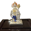 999 Pure Silver Lord Hanuman 2.0-inch Tall Idol / Statue / Murthi (Figurine