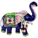 925 Sterling Silver handcrafted 2.5-inch long Meena Elephant