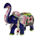 925 Sterling Silver handcrafted 2.5-inch long Meena Elephant