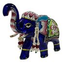 925 Sterling Silver handcrafted 4.0-inch long Meena Elephant
