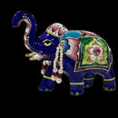 925 Sterling Silver handcrafted 4.0-inch long Meena Elephant