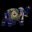 925 Sterling Silver handcrafted 4.0-inch long Meena Elephant
