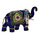 925 Sterling Silver handcrafted 4.0-inch long Meena Elephant
