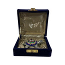 925 Sterling Silver handcrafted 3.0-inch long Meena Tortoise