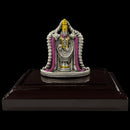 999 Pure Silver Tirupathi Balaji idol - 3.0-inch Tall Statue / Murthi (Figurine