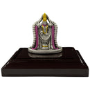 999 Pure Silver Tirupathi Balaji idol - 3.0-inch Tall Statue / Murthi (Figurine