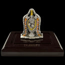 999 Pure Silver Tirupathi Balaji idol - 2.5-inch Tall Statue / Murthi (Figurine