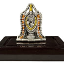999 Pure Silver Tirupathi Balaji idol - 2.5-inch Tall Statue / Murthi (Figurine