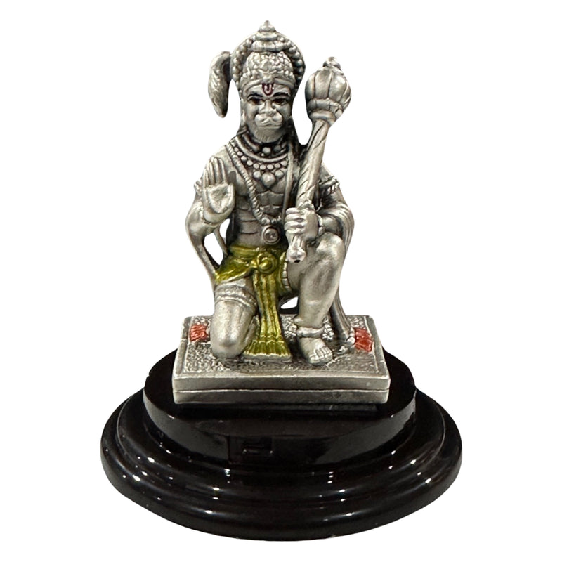 999 Pure Silver Lord Hanuman Idol / Statue / Murthi (Figurine