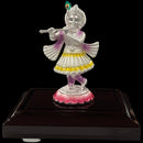 999 Pure Silver Krishna Idol / Statue / Murti (Figurine