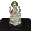 999 Pure Silver Lakshmi/Laxmi 3.0-inch Tall idol/Statue / Murti (Figurine