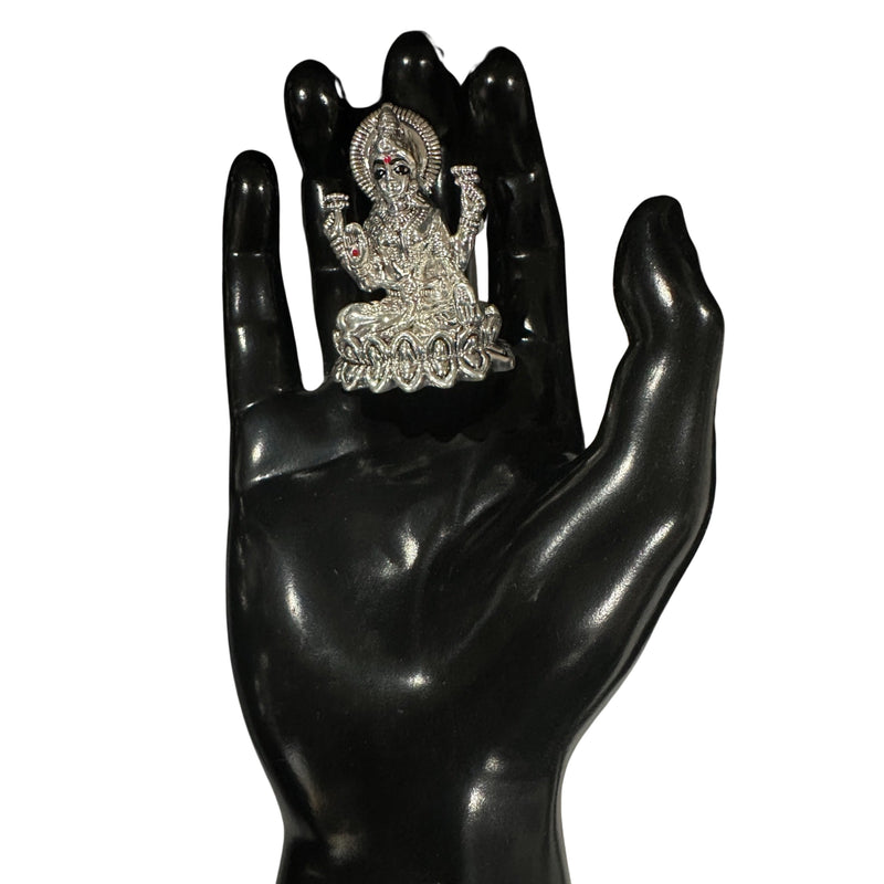 999 Pure Silver Lakshmi/Laxmi idol/Statue / Murti (Figurine