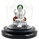 999 Pure Silver Lakshmi / Laxmi 3.0-inch Tall idol / Statue / Murti (Figurine
