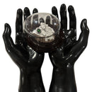 999 Pure Silver Ganesh with Shiva Lingam idol - 2.0-inch Tall Statue / Murti (Figurine