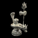 925 Sterling Silver Hallmarked Solid Shiva Lingam idol - Statue / Murti (Figurine