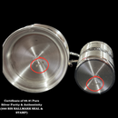 999 Pure Silver Hallmarked 1200ml Water Pitcher & 350ml Four Tumbler Set