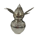 925 Sterling Silver Hallmarked Asta Lakshmi Kalash with Coconut & Mango Leaves