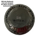 925 Sterling Silver Hallmarked Asta Lakshmi Kalash with Coconut & Mango Leaves