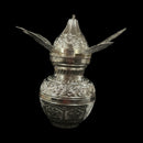 925 Sterling Silver Hallmarked Asta Lakshmi Kalash with Coconut & Mango Leaves