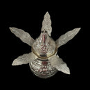 925 Sterling Silver Hallmarked Asta Lakshmi Kalash with Coconut & Mango Leaves