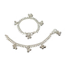 700 Silver Kids Traditional Club Anklet - Style