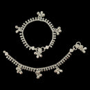 700 Silver Kids Traditional Club Anklet - Style