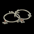 750 Silver Kids Round Anklet - Style