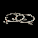 750 Silver Kids Round Anklet - Style