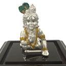999 Pure Silver Krishna (Laddu Gopal) Idol – Certified Murti/Statue (Figurine
