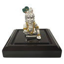 999 Pure Silver Krishna (Laddu Gopal) Idol – Certified Murti/Statue (Figurine