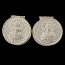925 Sterling Silver Hallmarked 1.25x1.25 inch Ganesh Lakshmi Kumkum / Puja Box Set -20 ml – Style