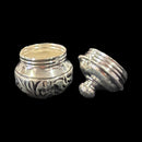 925 Sterling Silver Hallmarked 1.0x1.5 inch One‑Pot Kumkum / Puja bowl Set  -10 ml – Style