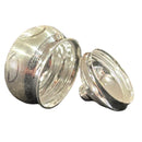925 Sterling Silver Hallmarked 1.5x1.5 inch One‑Pot Kumkum / Puja bowl Set  -20 ml – Style