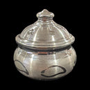 925 Sterling Silver Hallmarked 1.5x1.5 inch One‑Pot Kumkum / Puja bowl Set  -20 ml – Style