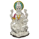 999 Pure Silver Ganesh & Lakshmi idol with Separate Stand (Figurine