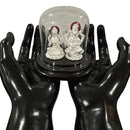 999 Pure Silver Ganesh & Lakshmi / Laxmi Idol / Statue / Murti (Figurine