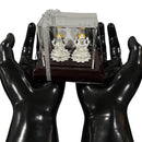 999 Pure Silver Ganesh & Lakshmi/Laxmi idol/Statue / Murti (Figurine