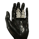 925 Sterling Silver Solid Ganesh & Lakshmi / Laxmi idol (Figurine